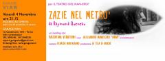 Spettacolo Zazie Nel Metrò Con Valentina Veratrini
