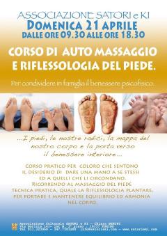 Corso di auto massaggio del piede e riflessologia a cura di Satori e Ki