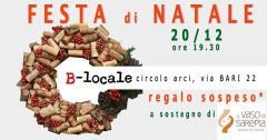 Festa di B-natale con regalo sospeso