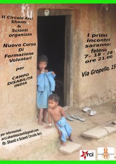 Campo disabilità India 2013 organizzato da Shanti e Scianti