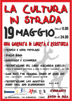 "La cultura in strada"  a cura di Itinerante