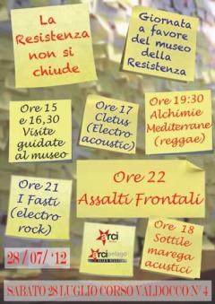 Gli Assalti Frontali e non solo per Arcipelago al Museo Diffuso della Resistenza