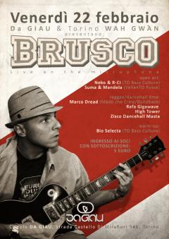 Brusco live on the mic al Da Giau