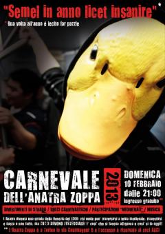 Semel in anno licet insanire, carnevale dell'Anatra Zoppa