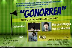 GONORREA - Uno spettacolo da spellarsi le maniche al SAMO