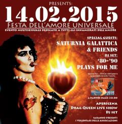 Festa dell'Amore Universale - in collaborazione con: ArciGay Torino, La Scala di Giacobbe, Circolo Maurice