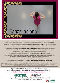 Corso di danza indiana folcloristica e tradizionale a cura di Sportidea-Caleidos