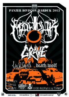 MARDUK + Grave + Valkyria + Death Wolf allo United Club