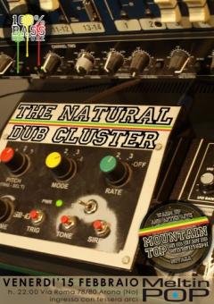 100% BASS CULTURE: THE NATURAL DUB CLUSTER + MONTAIN TOP sound dj set