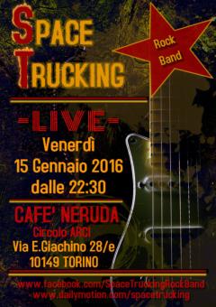 SPACE TRUCKING al Cafè Neruda