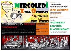 Mercoledì eXtra-Ordinario al Bazura