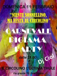 Carnevale Circolino Pigiama PARTY
