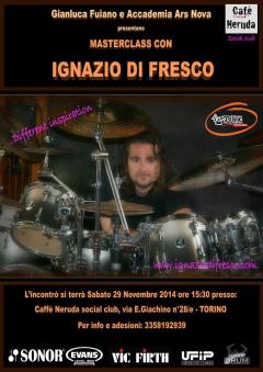 Master Class con Ignazo Di Fresco e Debora Lombardo al Cafè Neruda