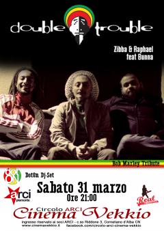 Serata a sostegno del Cinema Vekkio di Corneliano d'Alba (CN) con Zibba & Raphael, ospite Bunna e i DotOn dj set.
