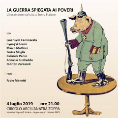 La guerra spiegata ai poveri - Spettacolo teatrale