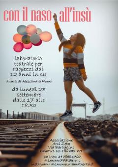 Con il naso all'insù