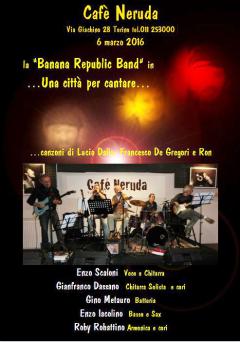 BANANA REPUBLIC BAND al Cafè Neruda