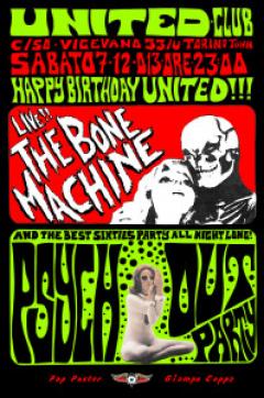 BONE MACHINE + PSYCH-OUT PARTY allo United Club
