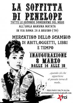 8 Marzo: Inaugurazione de "La soffitta di Penelope"