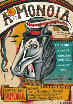 Armonoia festival di cantautori al Circolo Nuova Armonia