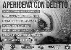 Apericena con delitto a cura del Margot + Santarè live