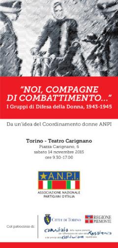 “NOI, COMPAGNE  DI COMBATTIMENTO...”