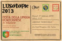 Lusotopie 2013 - Festa della lingua portoghese 