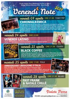 Venerdì Note d'Aprile al Malinteso-Violeta Parra di Beinasco