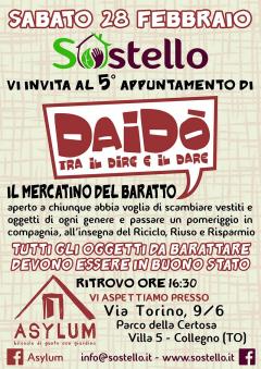 DaiDò, il mercatino del baratto @Asylum