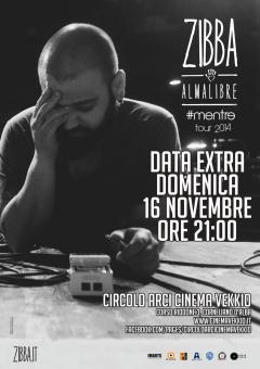 ZIBBA & ALMALIBRE_Dom 16 Nov@live Cinema Vekkio_Corneliano d'Alba (CN)