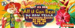 Christmas Amantes con All U Can Beat & Passionate Guests. 23.12