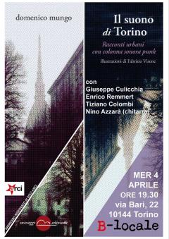 Il suono di Torino" di Domenico Mungo al B-locale