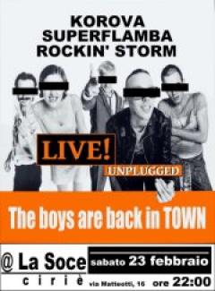 21-22-23 febbraio, tre grandi serate in Soce