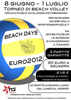 Beach Days - EURO 2012 || Torneo di beach volley