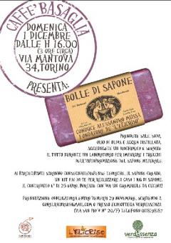 "Bolle di Sapone" Corso per l'autoproduzione dei saponi naturali al Basaglia