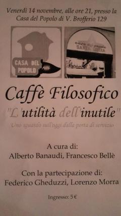 Caffè Filosofico_Ven 14 nov @ Casa del popolo Asti