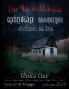 One nite in Valhalla allo United Club 