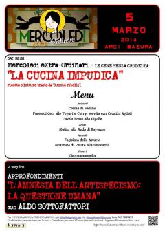 Mercoledì extraOrdinario al Bazura