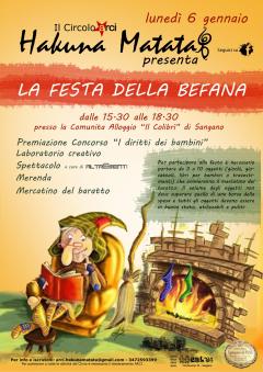 Festa della Befana @Il Colibrì - Sangano, 060113