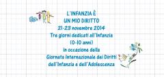 L'Infanzia è un mio diritto: tre giorni dedicati all'Infanzia - Piossasco