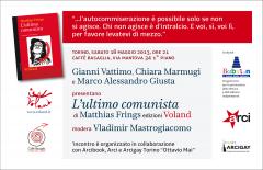 Presentazione di "L'ultimo comunista" di Matthias Frings al Caffè Basaglia