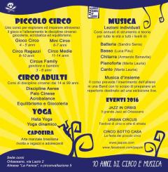 26/09 Presentazione corsi di Jaqulè