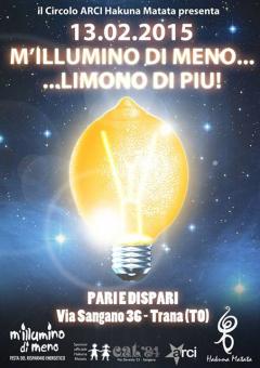 M'illumino di meno... limono di più! @Trana