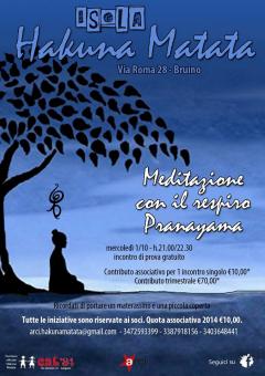 Meditazione con il respiro Pranayama @Isola Hakuna Matata