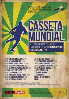 Casseta Mundial 2014 - dal 12 giugno al 13 luglio @Parco Le Serre