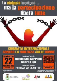 "Donne che corrono senza lupi" - sab 22 novembre, Nichelino (TO)