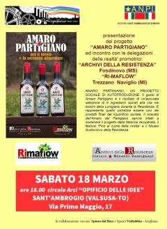 "Amaro Partigiano" per il lavoro e la sovranità alimentare