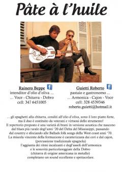 pâte d'huile in concerto