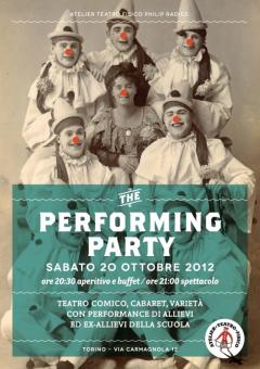 Performing Party || Sabato 20 ottobre ore 21.00