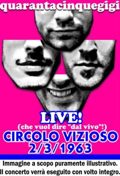 Quarantacinquegigi live al Circolo Vizioso